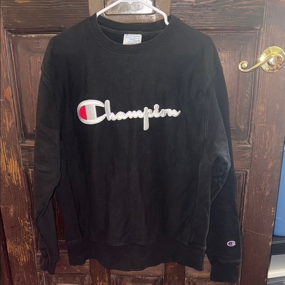 Champion Other - Champion Men's Black Crewneck Sweater